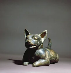Cane semi-sdraiato di Colima, 300 a.C. - 500 d.C.